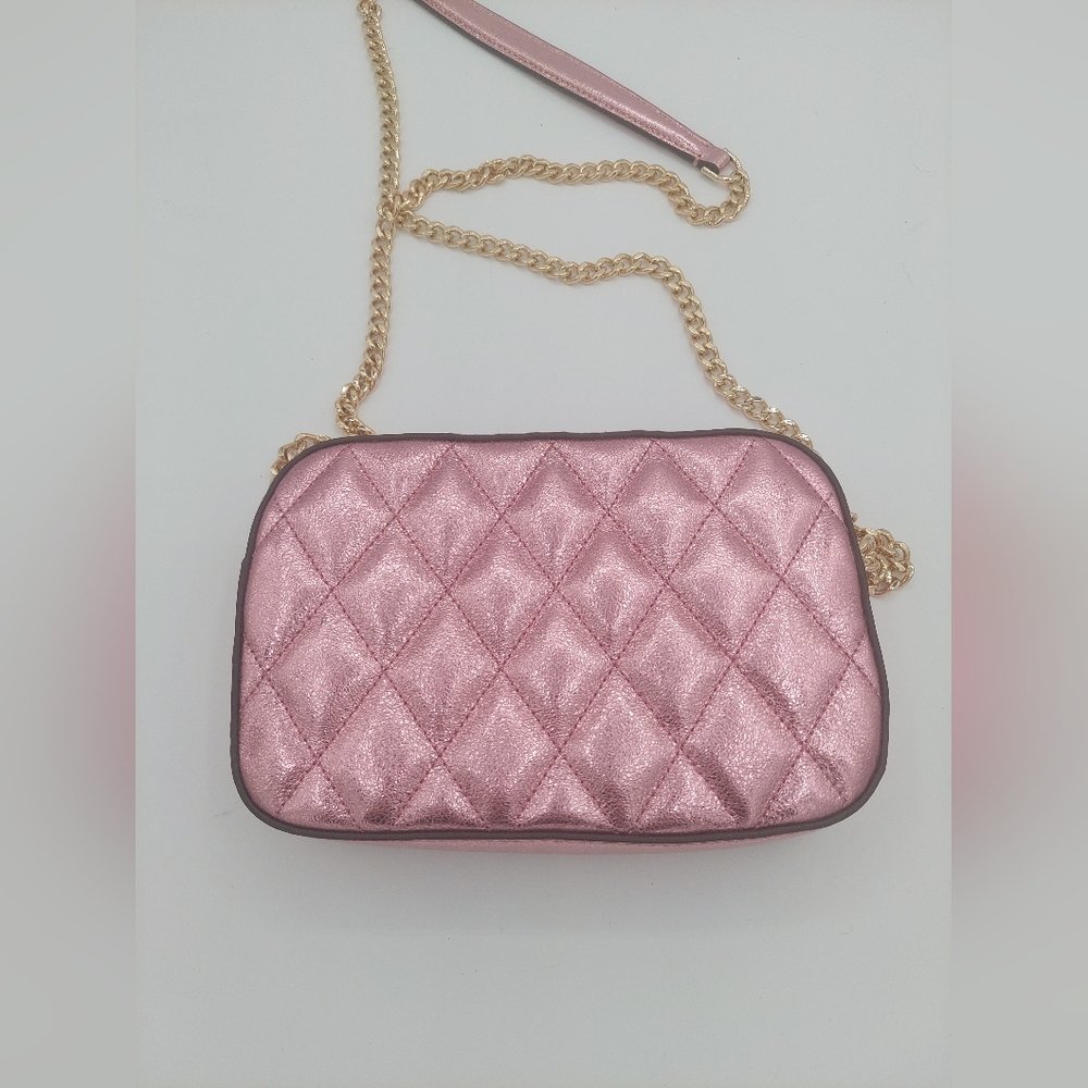 Kate spade glimmer quilted metallic crossbody - Picture 4 of 6
